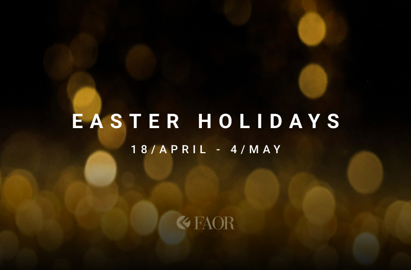 Faor wishes you Happy Easter Holidays!
